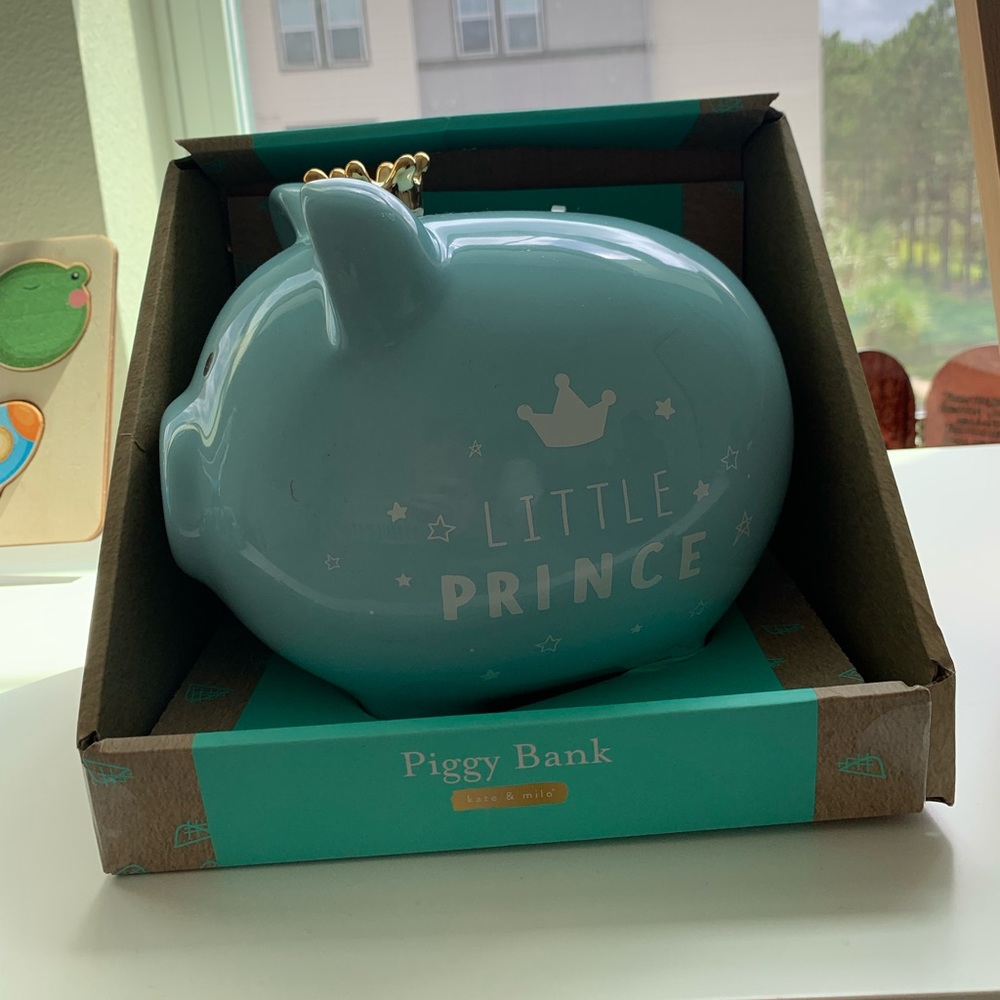 NWT Milo & Kate Little Prince Piggy Bank